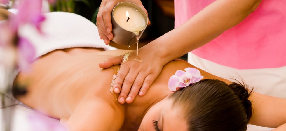 Massage à la bougie